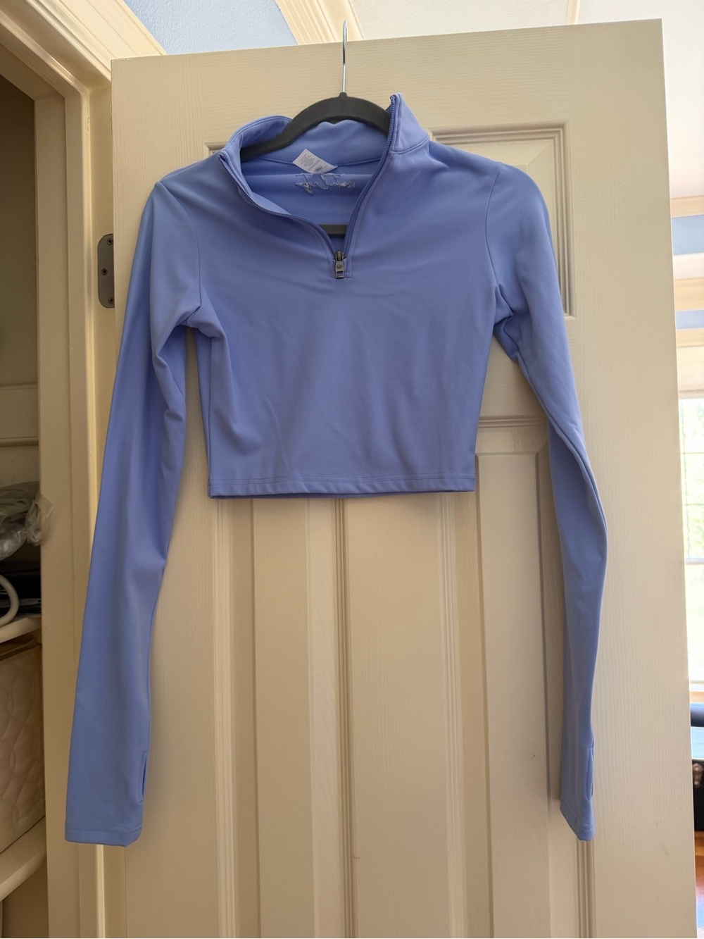 Vitality Cloud I Quarter Zip—Periwinkle Blue